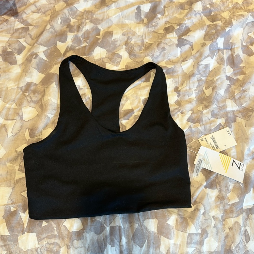 Black Sports Bra
